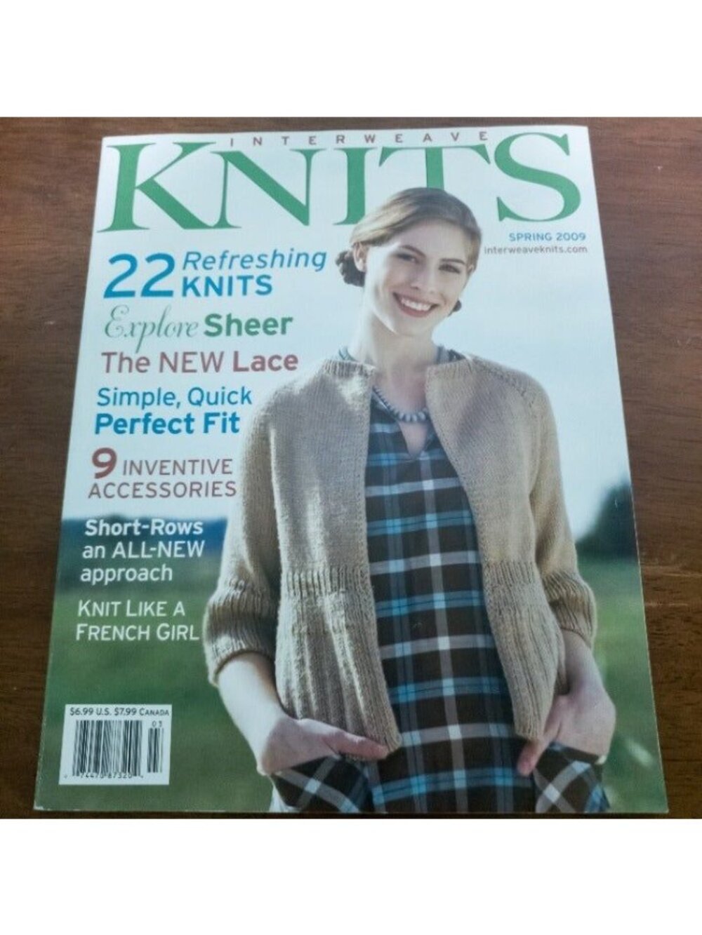 Interweave Knits magazine Spring 2009 cardigan scarf shawl